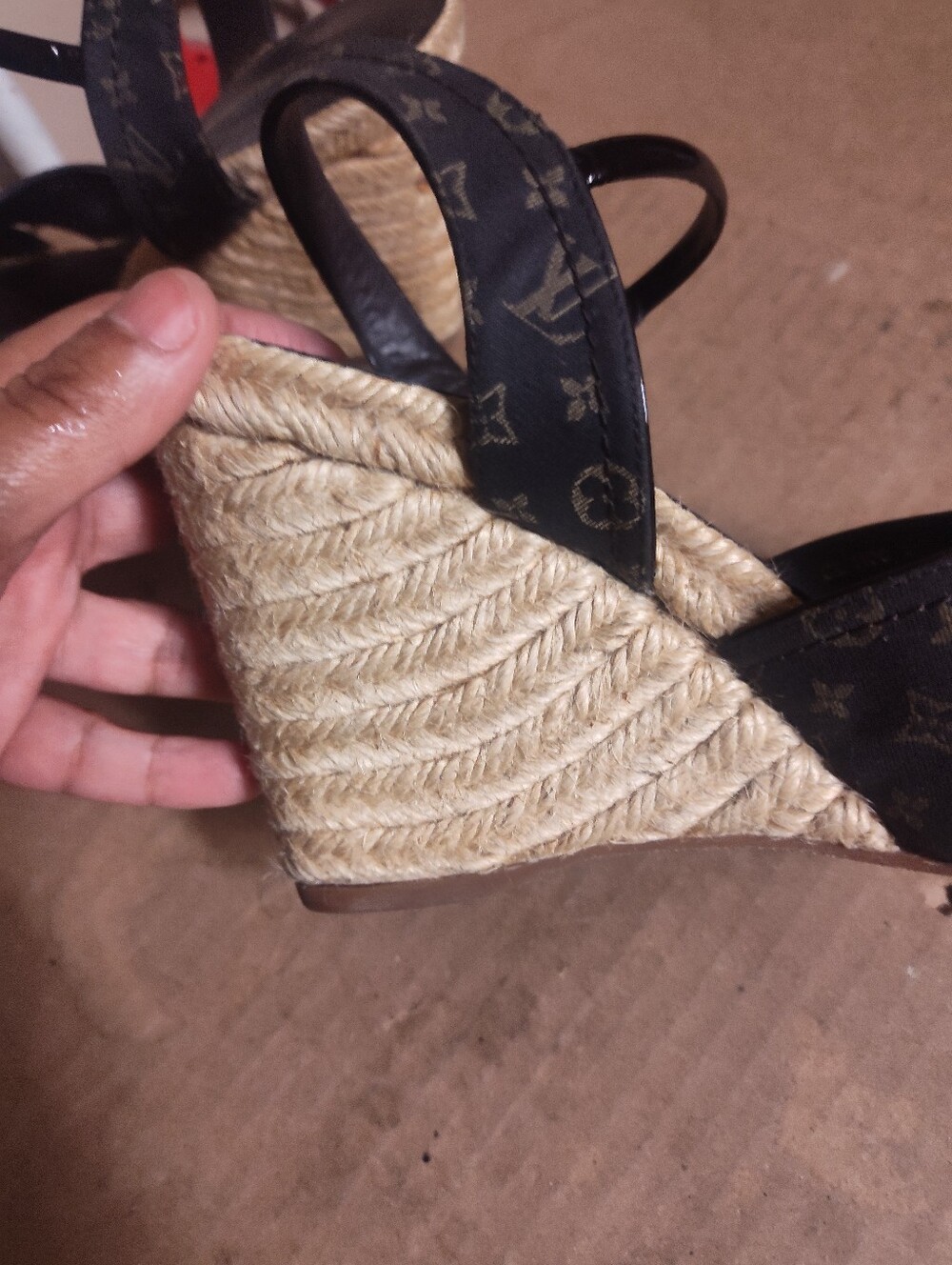 Louis Vuitton Marjoca Espadrille Wedge - Picture 9 of 14